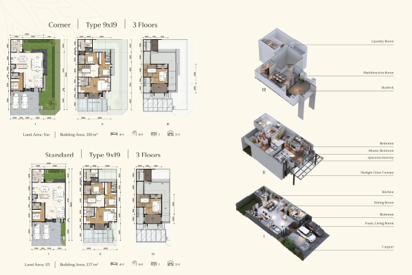 3 floor 9x19